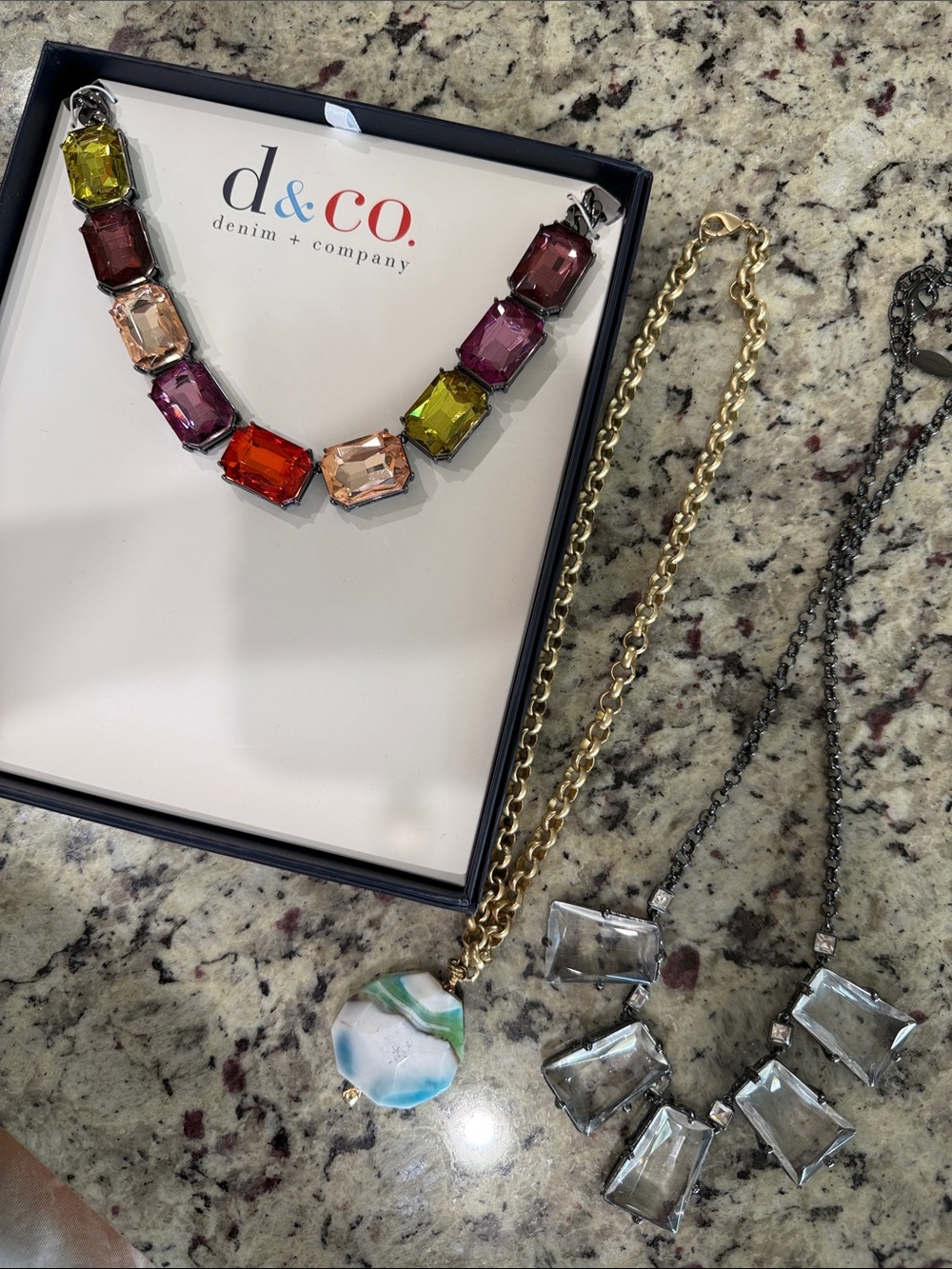 Lot of 3 Statement Necklaces